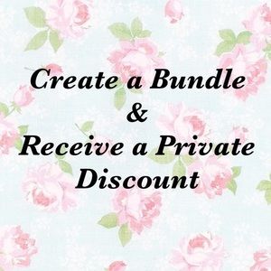 BUNDLE AND SAVE!!!